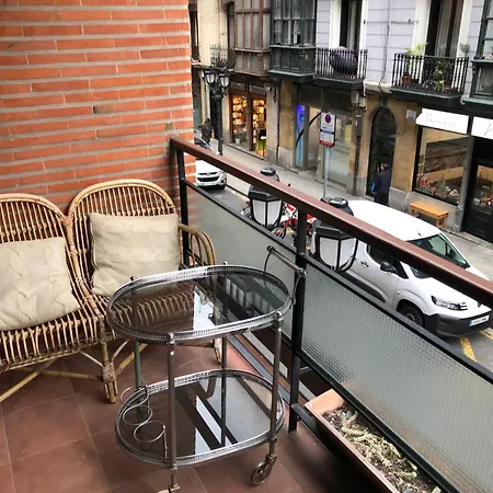 Apartamento En Privado Terraza Centro Bilbao